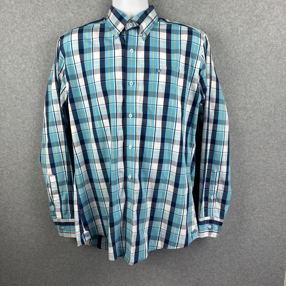 Southern Tide Men's Long Sleeve Button Down Shirt Size Medium